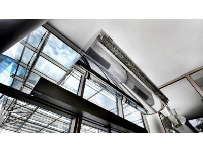 Теплова завіса для офісів і складів