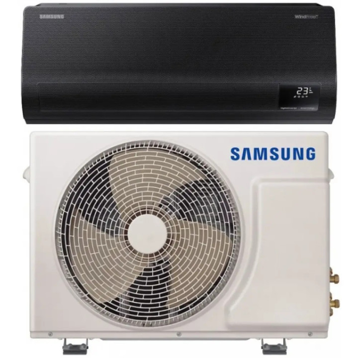 Кондиціонер настінний Samsung AR24BXFAMWKNUABDK Black Diamond WindFree (Wi-Fi)