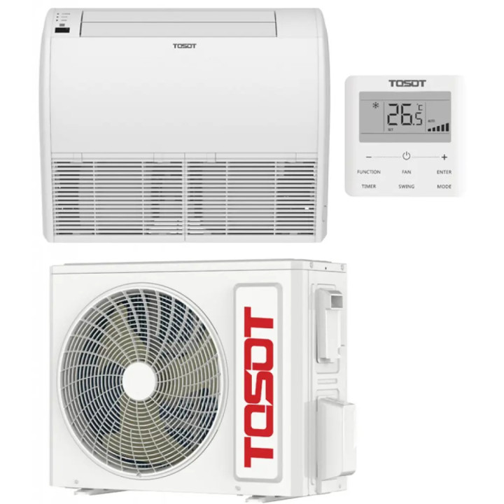  Кондиціонер підлогово-стельовий Tosot TUD100ZD1/A-S/TUD100W1/NhA-X